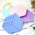 Silicone Dog Food Mat Dog Slow Feeder,Pet Dog Lick Pad,Bath Washing Distraction Dog Lick Mat